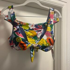 NWTs Dippin Daisys Bikini Swimsuit - Fruit Pattern - Womens Medium
